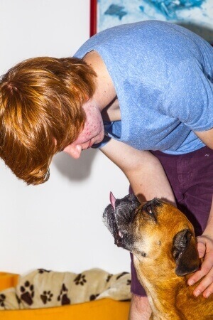 Die Bindung zwischen Hund und Mensch